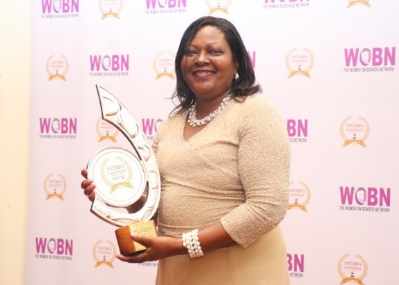 Equity Group Executive Director Mary Wamae Wins the Woman on Board Award