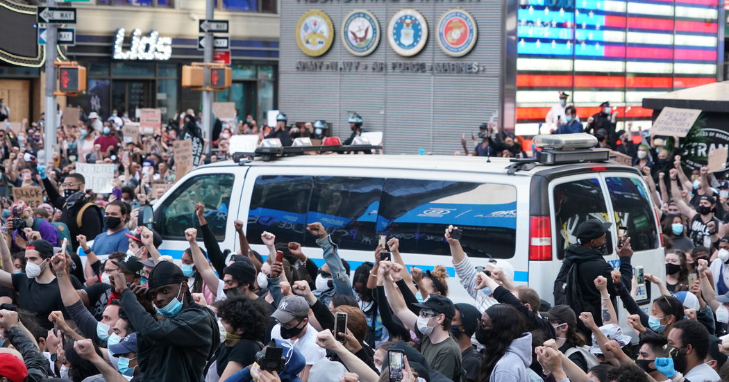 N.Y.C. Protests Flare for Fourth Night: Live Updates
