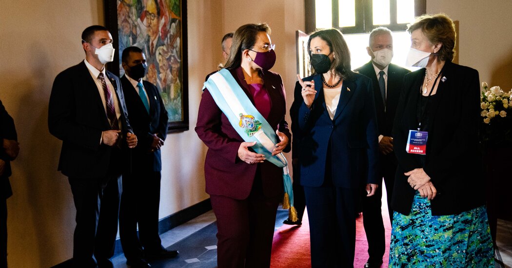 Vice President Harris Seeks Ally in Honduras as She Revisits Central America