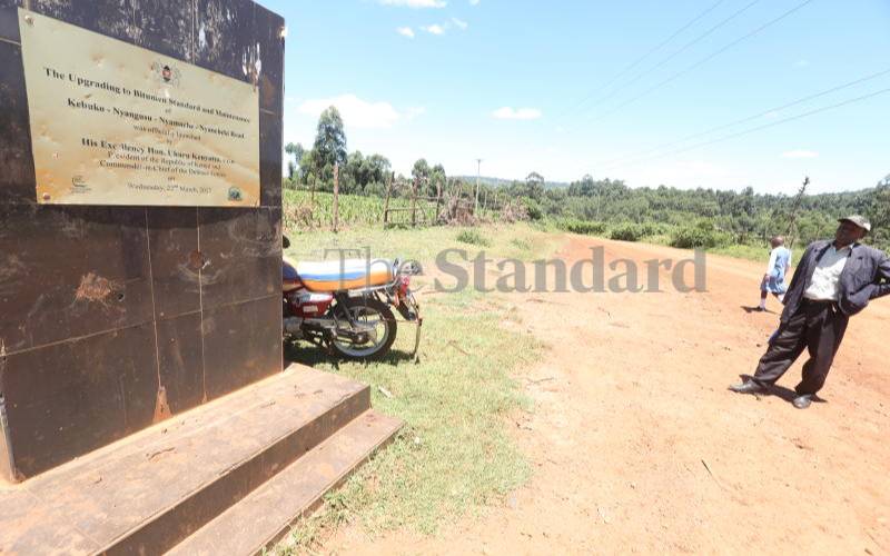 White elephant? Sh1 billion road started 5 years ago stalls