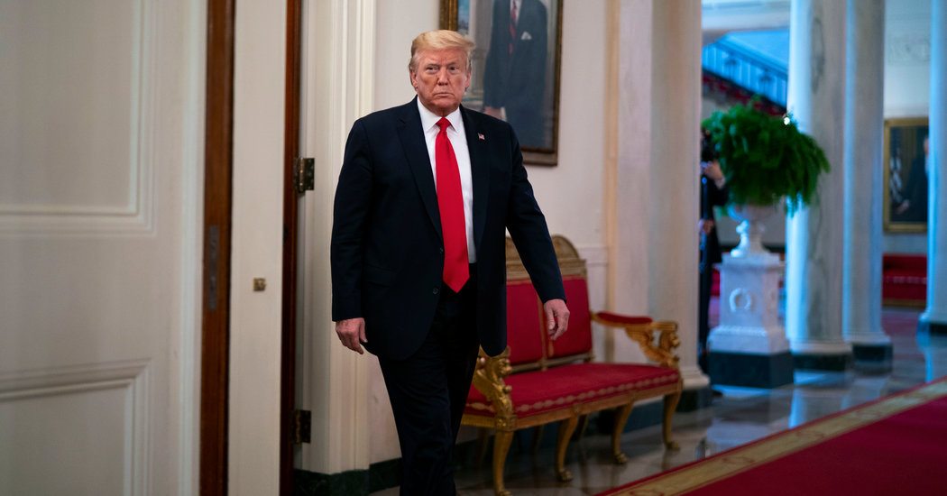 Amid a Rising Coronavirus Death Toll, Trump Leaves the Grieving to Others