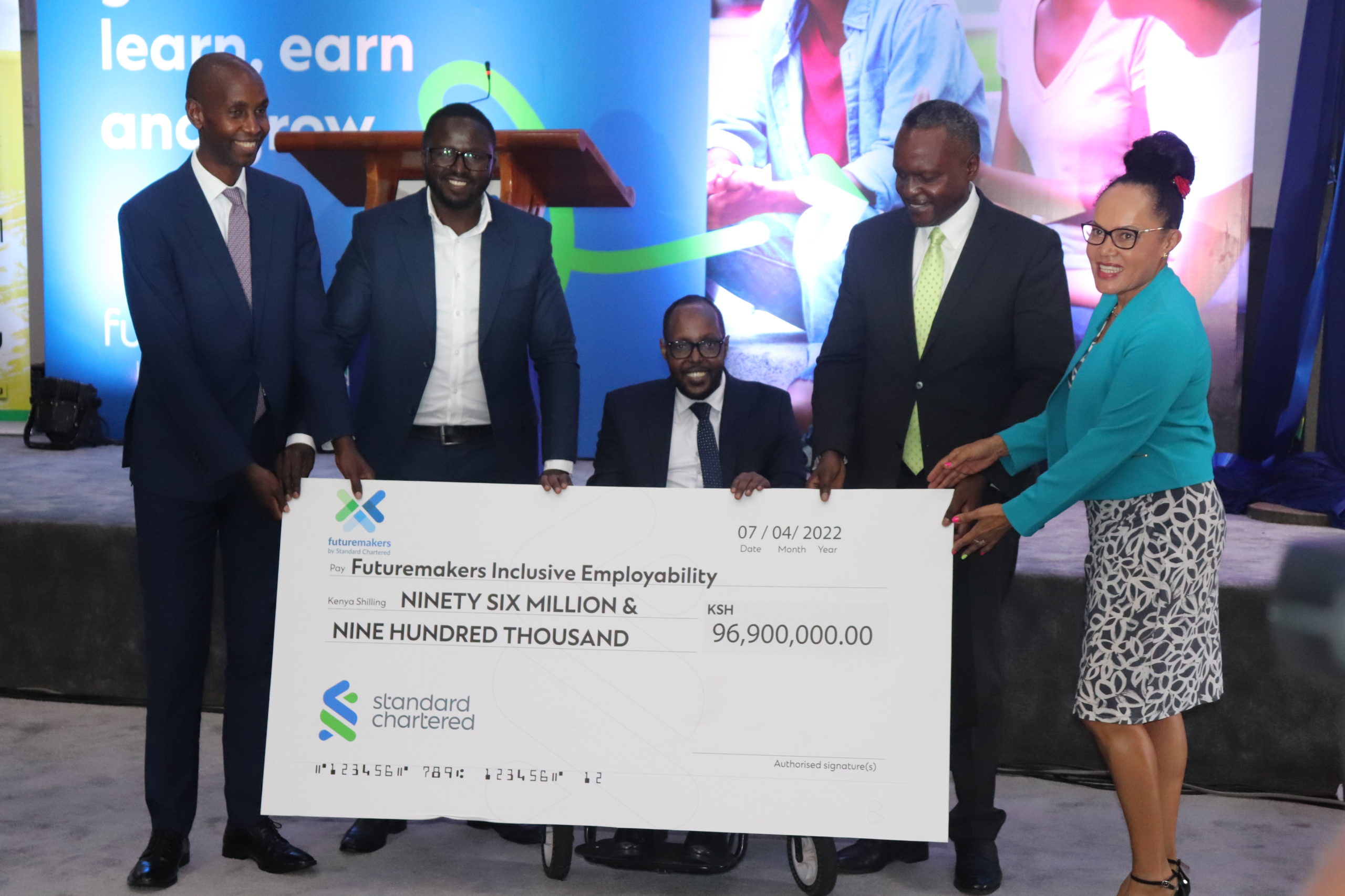 Stanchart invests Sh96.9mn towards a program targeting disabled job seekers