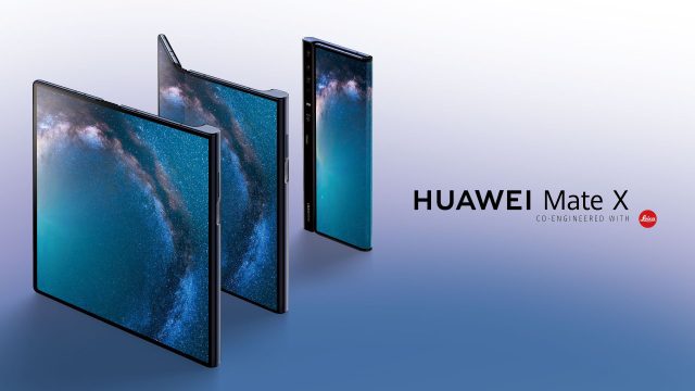 Huawei Announces the Foldable, 5G-Equipped and Futuristic Mate X