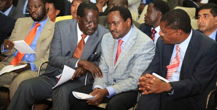 Kalonzo Plays Hard To Get For Raila