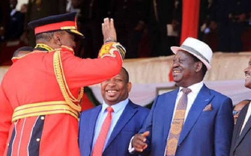 Uhuru's endorsement of Raila would be a breach of protocol