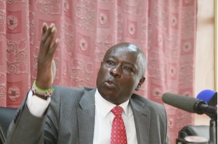 File image of Rigathi Gachagua