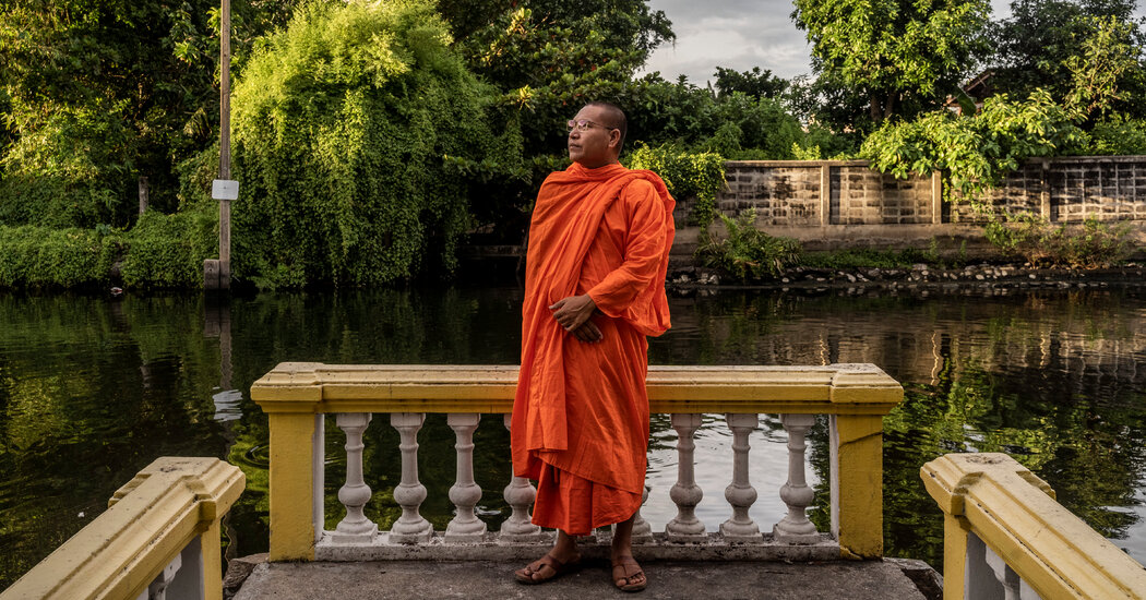 Threatened by Facebook Disinformation, a Monk Flees Cambodia