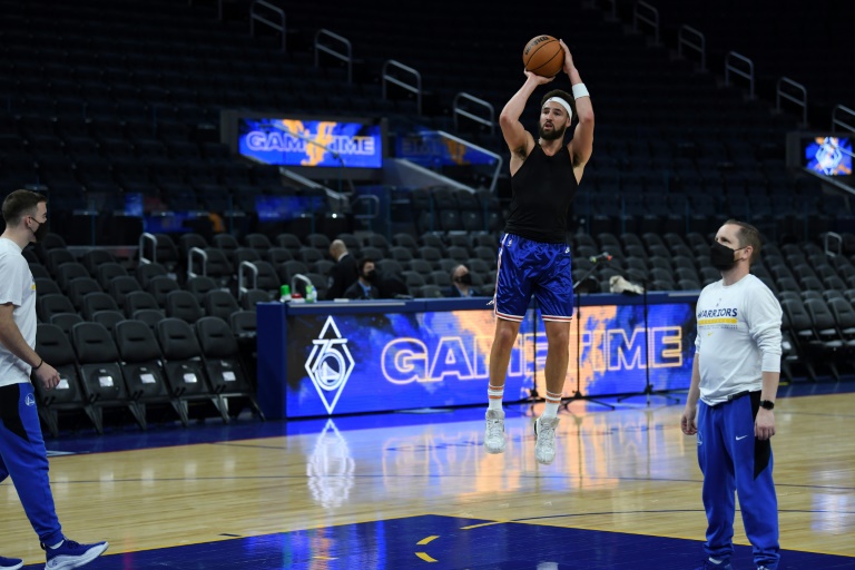 Klay Thompson returns Sunday for Warriors in first NBA game since 2019