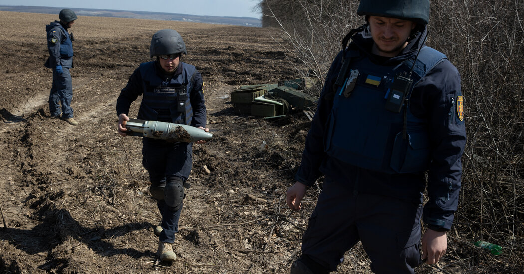 Civilians Near Kharkiv Are Discovering Timed Land Mines