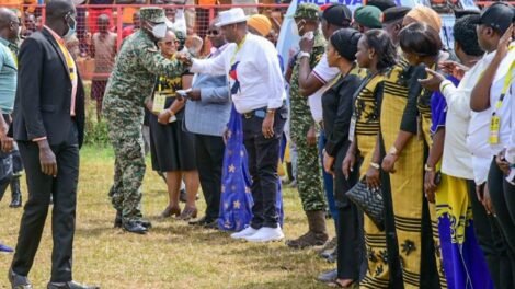 Museveni’s son attends sports event in military gear – Nairobi News
