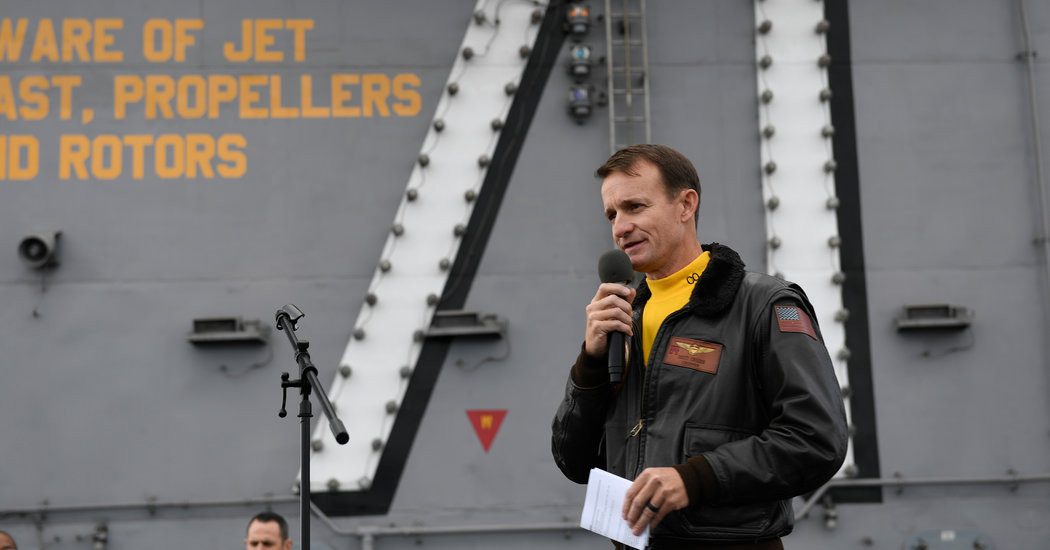 Navy Inquiry Faults Two Top Officers Aboard Roosevelt for Handling of Virus