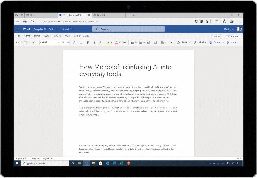 Microsoft 365 brings transcription to Word to simplify your work