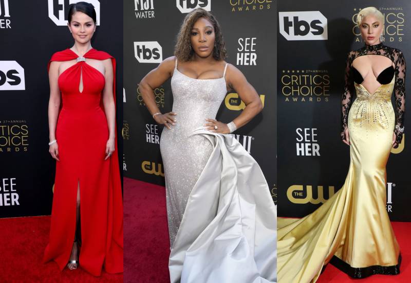 Fashion galore at the Critics Choice Awards Eve woman