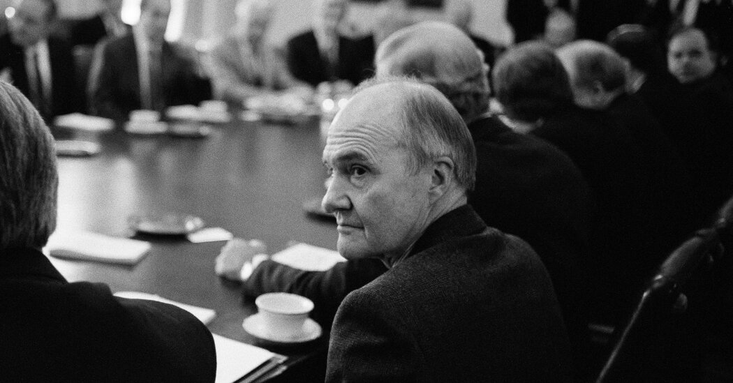 Opinion | Brent Scowcroft Didn’t Always Follow ‘the Scowcroft Model’