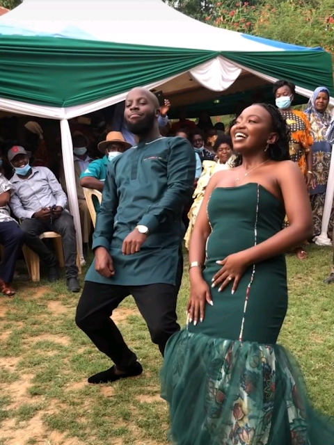 Fastest arising online comedian and content creator Esther Kazungu wedding photo Fastest arising online comedian and content creator Esther Kazungu wedding photo