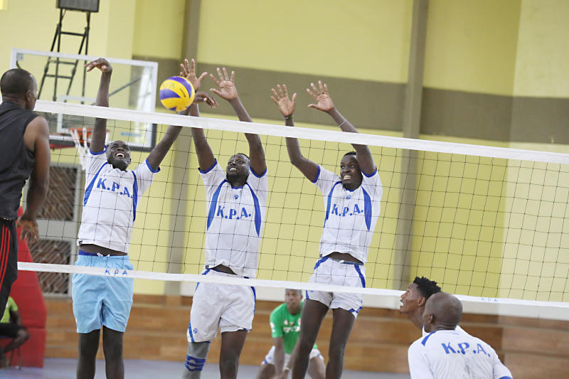 Volleyball: KPA are top in league standing : The standard Sports