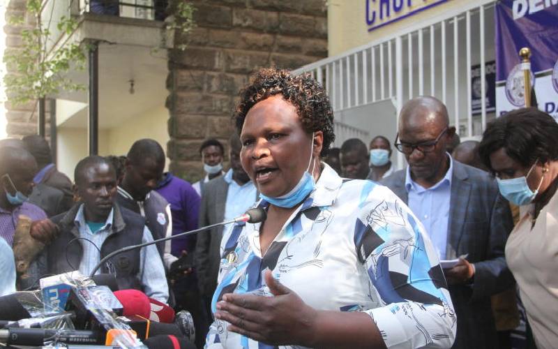 Nangabo quits Trans Nzoia governor race, backs Natembeya