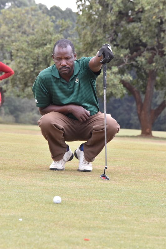 Koskei’s focus was second to none at Kenya Seed golf event : The standard Sports