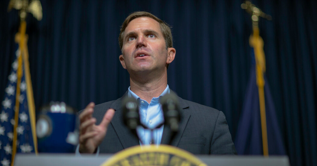 Kentucky governor says the state’s Covid surge is ‘dire.’