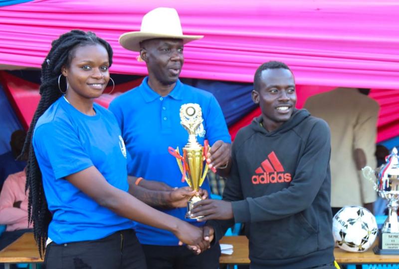 Top players feted at Seme Youth Cup : The standard Sports