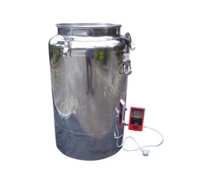 Stainless steel honey warmer