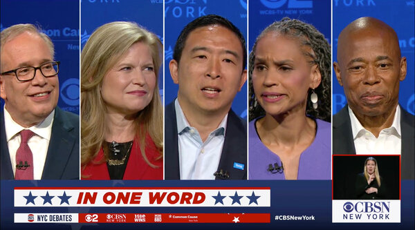 What We Learned from Tonight's NYC Mayoral Debate