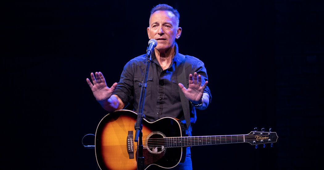 Bruce Springsteen Reopens Broadway, Ushering In Theater’s Return