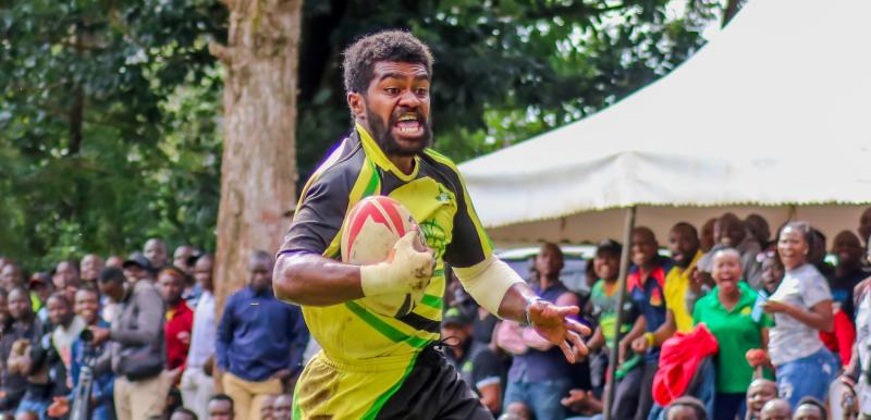 Fijian-born full back Jone Kubu in contention to play for Kenya Sevens at Malaga 7s : The standard Sports