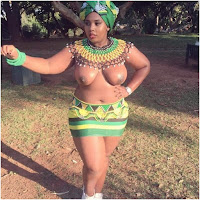 JACOB ZUMA’s 24-year old slay queen wife hints the 76-year old former South African president is a beast in bed (LOOK)