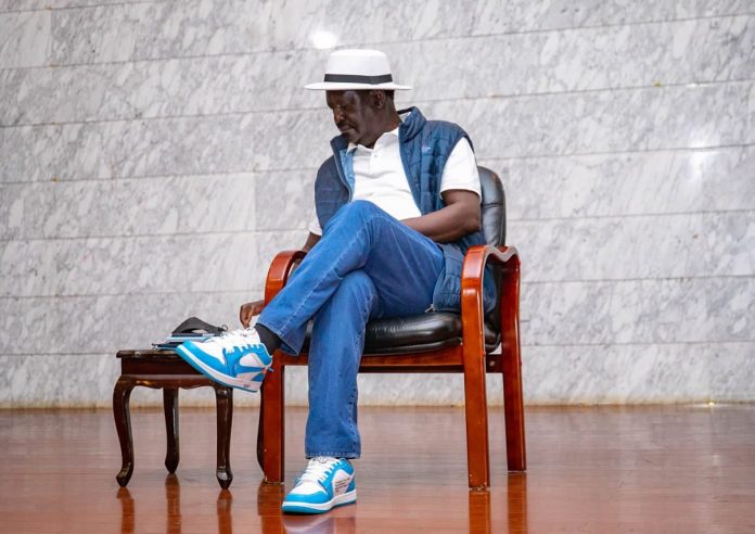 High Price Of Raila Sports Shoes Touches Off a Storm