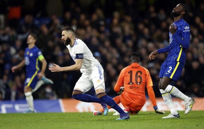 Champions League quarter-final first leg: Benzema hat-trick gives Real Madrid 3-1 win at Chelsea : The standard Sports