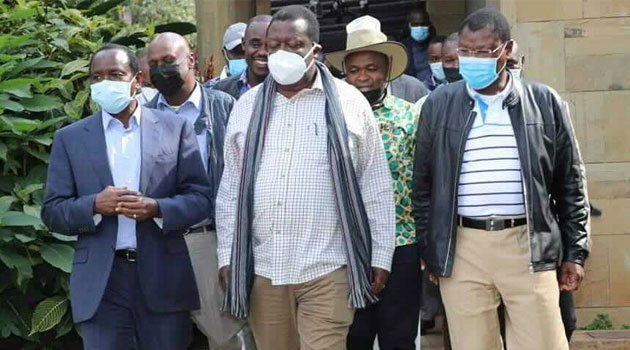 Mudavadi, Kalonzo and Wetangula won't attend Raila's Azimio La Umoja convention » Capital News