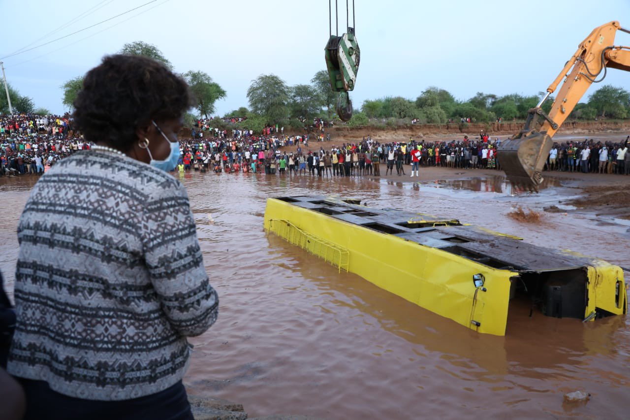 32 bodies recovered so far from Enziu River bus tragedy site » Capital News