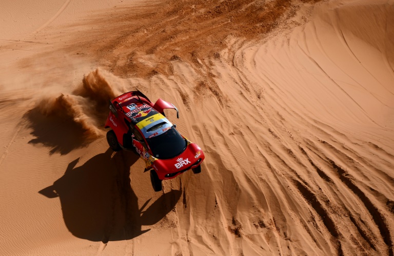 Loeb takes Dakar 7th stage, al-Attiyah retains runaway lead