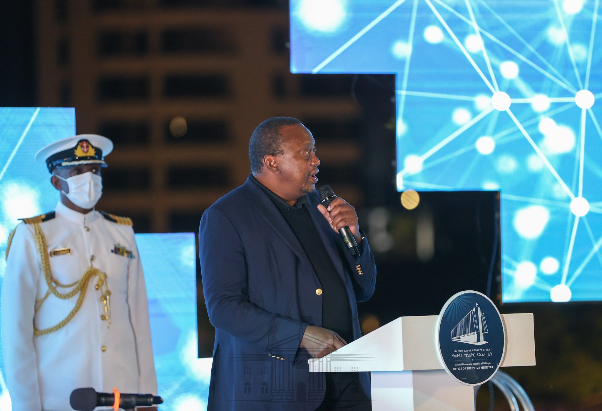 Safaricom will help transform your economy, President Kenyatta tells Ethiopians