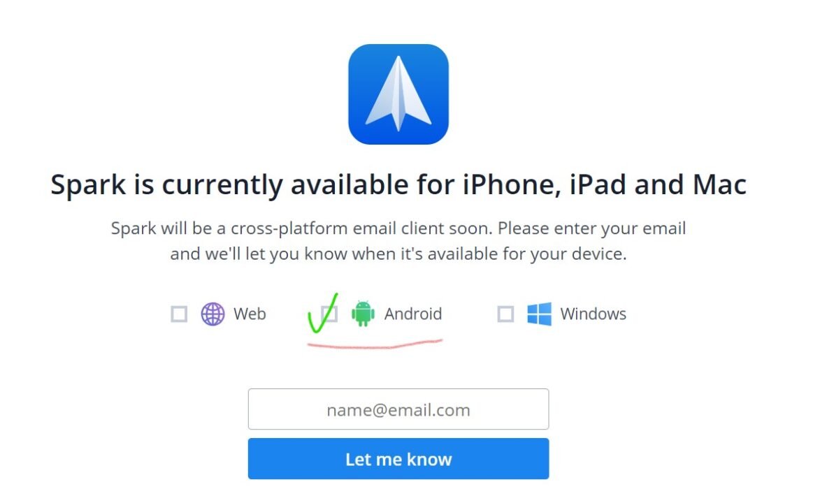Spark Mail Android App