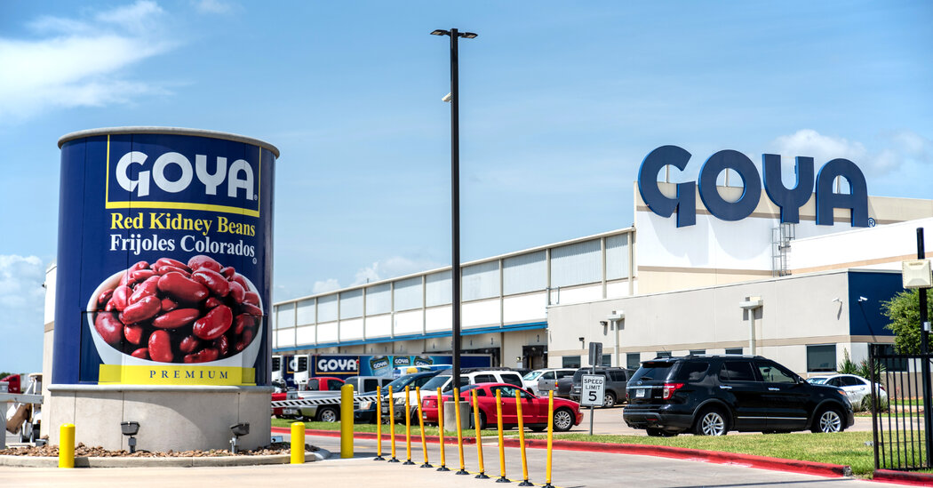 How Goya and Trump Made Beans a Political Statement