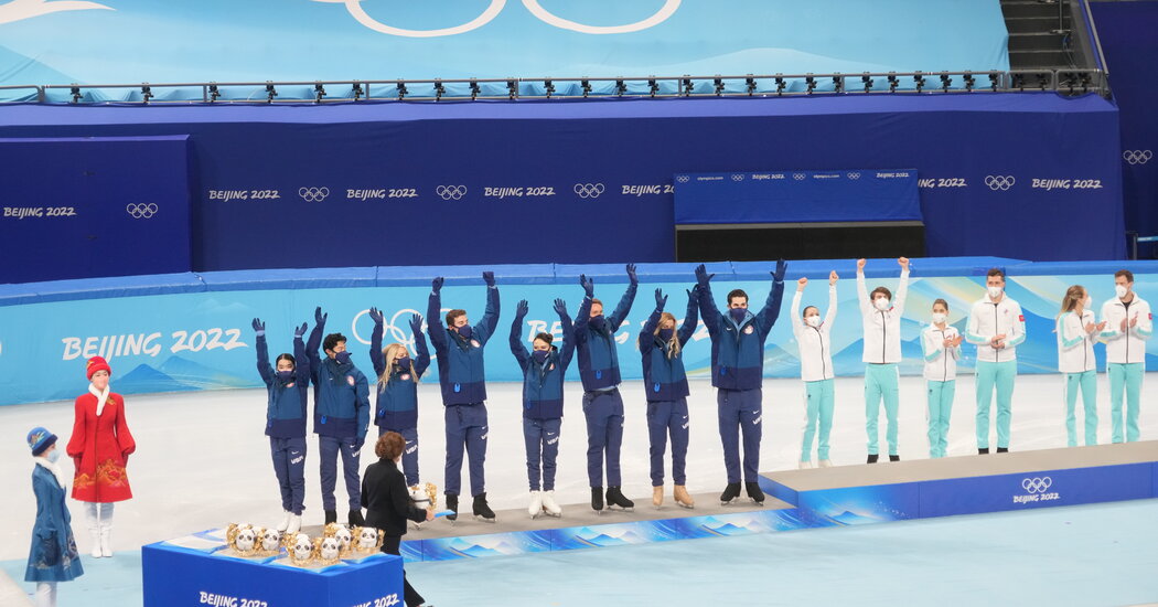‘Legal Issue’ Raises Questions About the Medals for Team Figure Skating