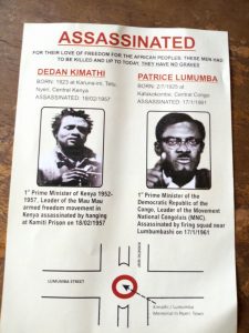 Field Marshal Dedan Kimathi /Patrice Lumumba memorial event banned in Nyeri