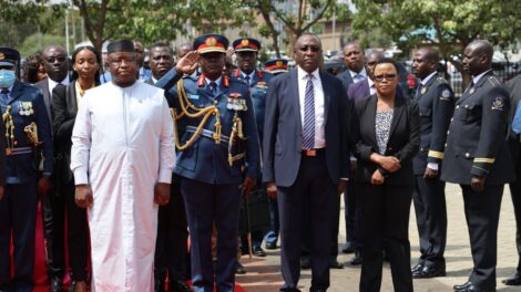 Muturi, Lusaka absent as Sierre Leone president visits Jomo Kenyatta mausoleum – Nairobi News
