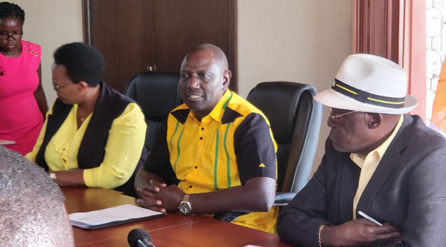 DP Ruto urges aspirants to remain peaceful during Thursday's party primaries