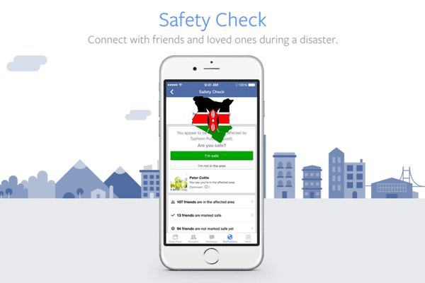 Facebook Activates Safety Check After Riverside Drive Attack
