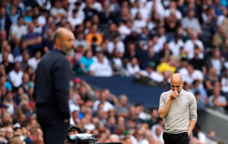 Man City boss Pep Guardiola reveals why they were beaten 1-0 by Tottenham : The standard Sports
