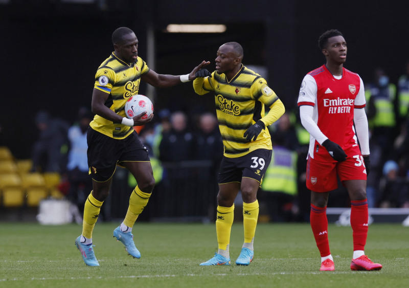 Arsenal pile misery on Watford with 3-2 win : The standard Sports