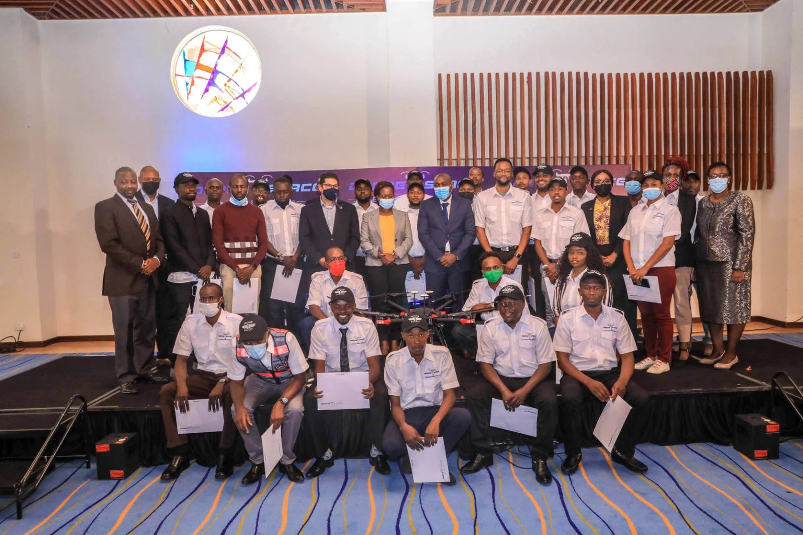 The first batch of 'Drone Pilots' graduate from Drone Space Kenya