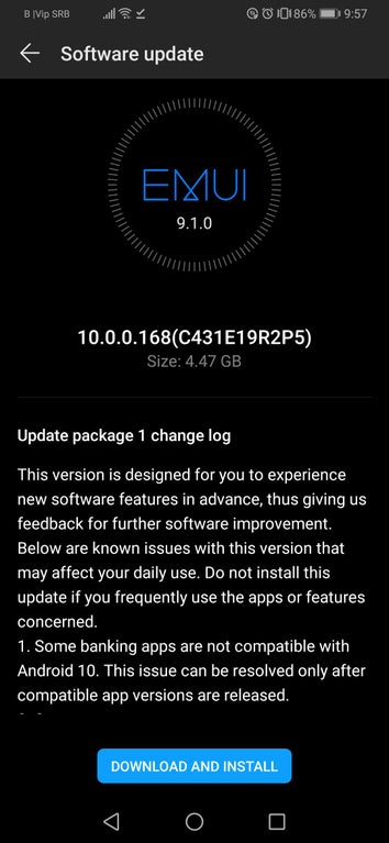 Huawei P30 Pro and Mate 20 Pro get stable build of EMUI 10 in Europe