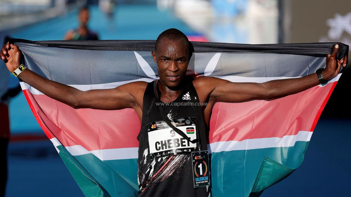 Evans Chebet leads Kenyan podium sweep at Boston Marathon