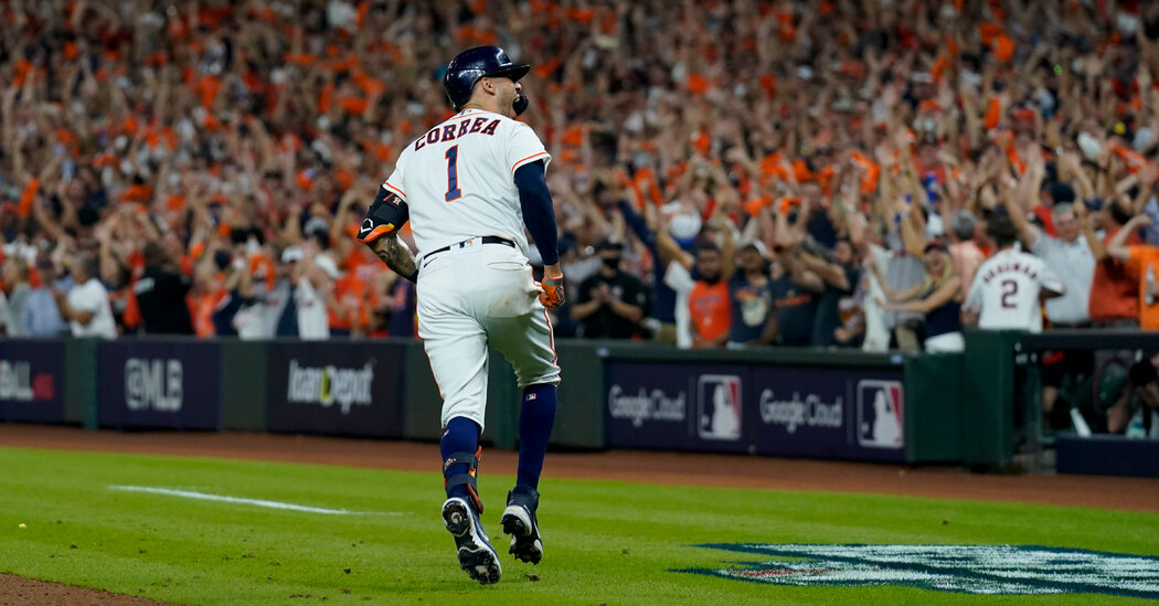 ALCS: Carlos Correa's Home Run Was Right on Time for Astros