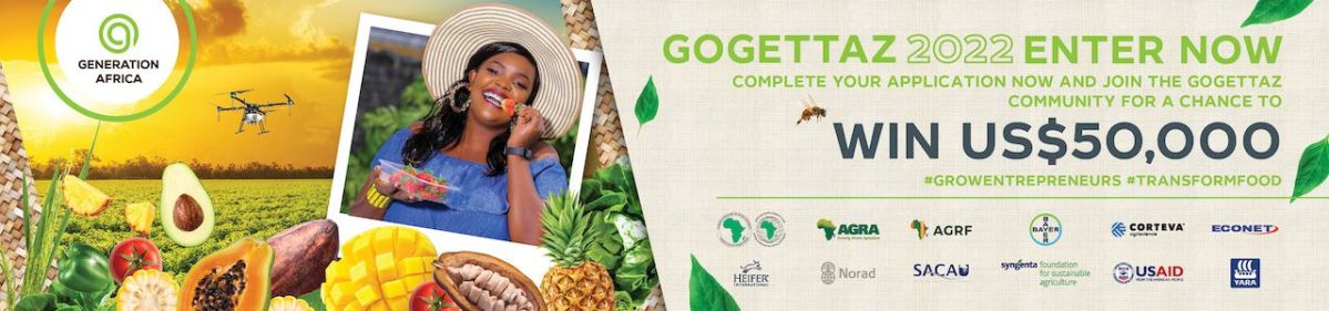 African agri-tech startups invited to apply for the $50k GoGettaz Agripreneur Prize. – TechMoran