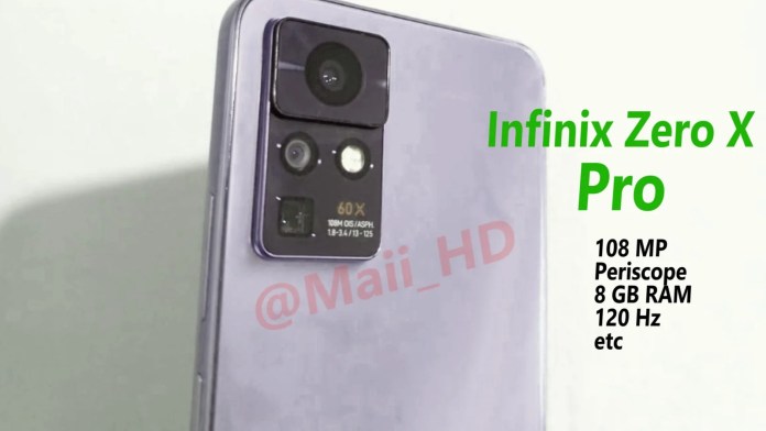 Infinix Zero X Pro First Look; 120Hz AMOLED Display, 108MP Camera and more
